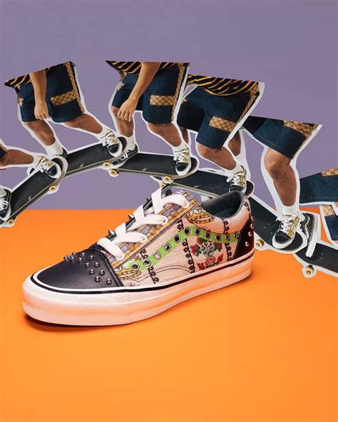 gucci vans snake|Vans X Gucci Vault.